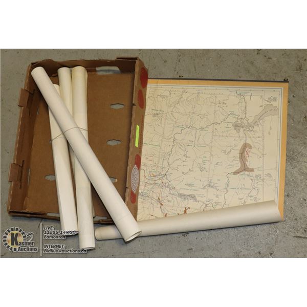 5 ASSTD WESTERN & NORTHERN CANADA MINERAL SURVEY,