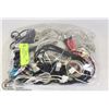 Image 1 : LARGE BAG WITH 22 APPLE CHARGER CORDS -