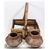 Image 1 : INDONESIAN BASKET AND POTTERY