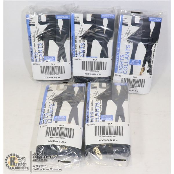 BAG OF BLACK SIZE MEDIUM SMOOTHING PANTIES