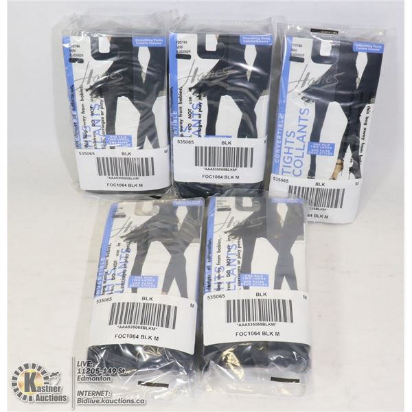 BAG OF BLACK SIZE MEDIUM SMOOTHING PANTIES