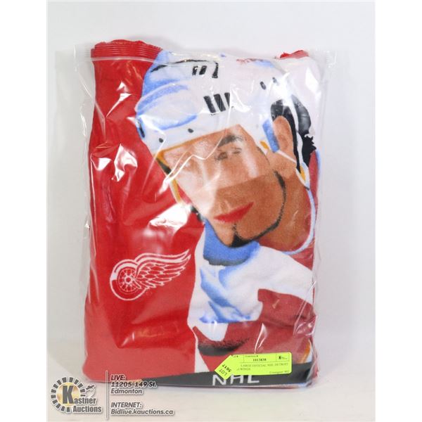 NEW LARGE OFFICIAL NHL DETROIT RED WINGS