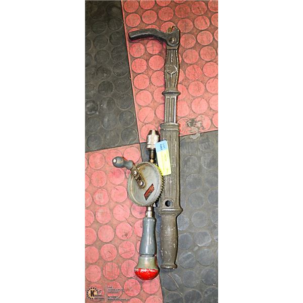 STAPLE PULLER AND HAND DRILL