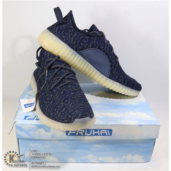 FRUHAI SIZE 7.5 SHOES BLUE