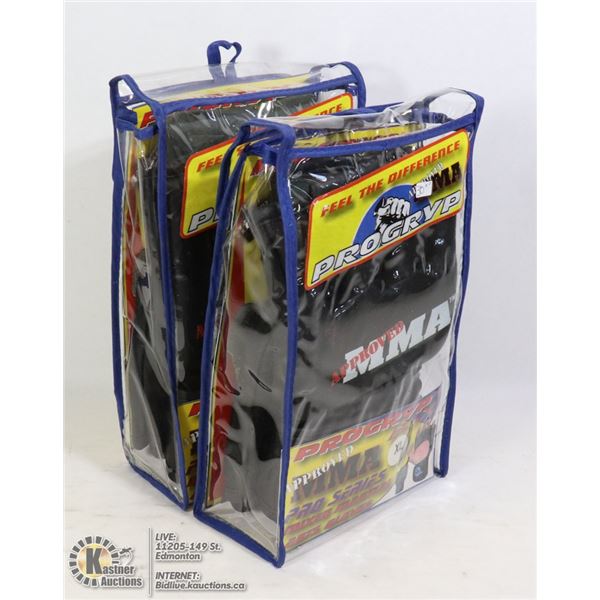 2 PAIRS OF MMA GLOVES SIZE XL