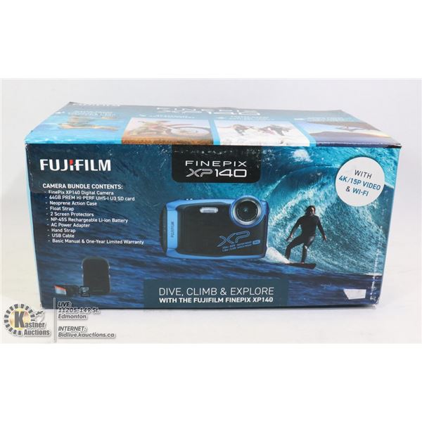 FUJIFILM FINEPIX XP140 WATERPROOF CAMERA
