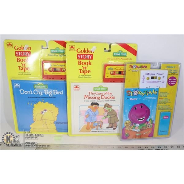 LOT OF 3 STORYTIME CASSETTES