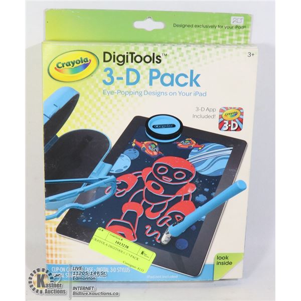 CRAYOLA DIGITOOLS 3D PACK