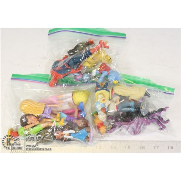 SMALL BOX OF ACTION FIGURES