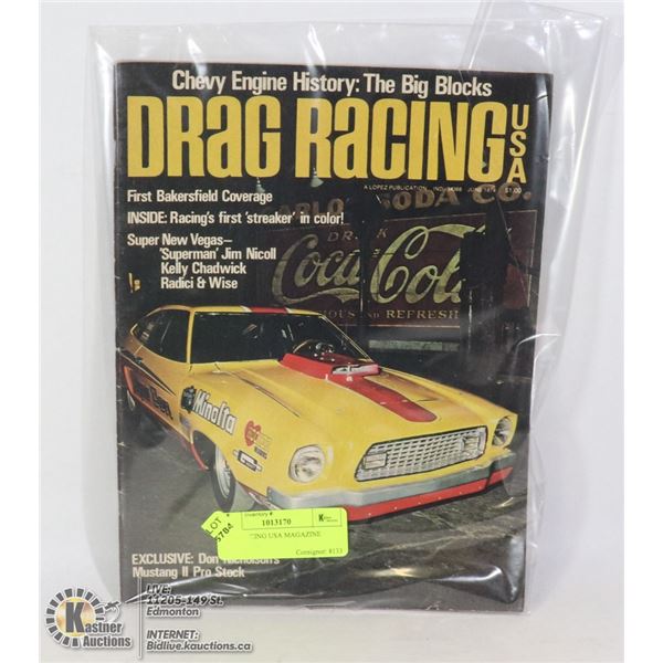 DRAG RACING USA MAGAZINE