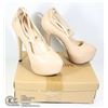 Image 1 : NEW MISS SHOE NUDE HEELS SIZE 39