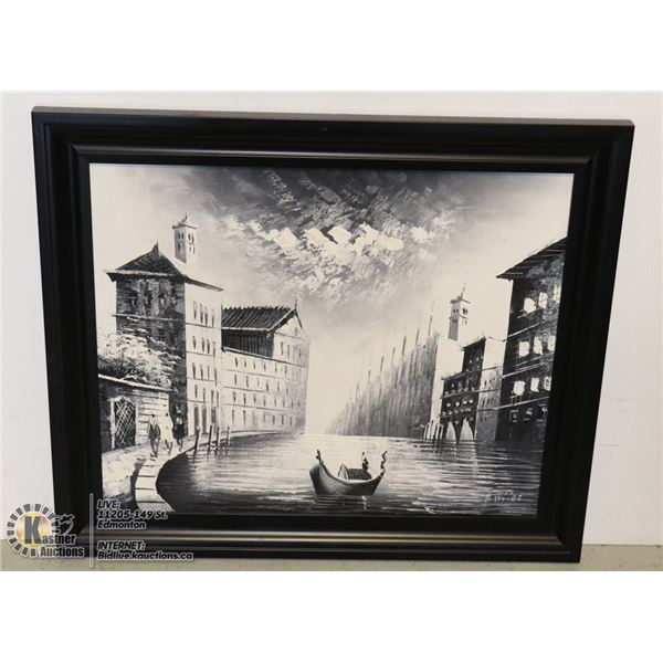 BLACK AND WHITE PAINTING