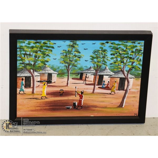 AFRICAN PAINTING SIGN M