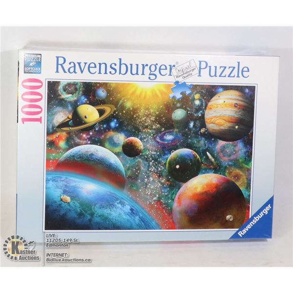 1000PC RAVENSBURGER SPACE THEME PUZZLE