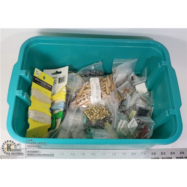 LOT OF JEWELRY MAKING STUFF