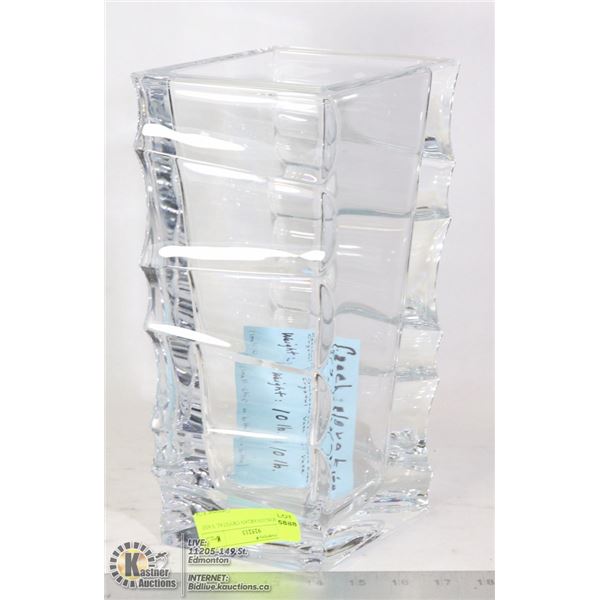 CZECHOSLOVAKIAN CRYSTAL VASE