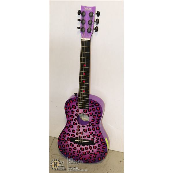 KIDS GIRL GUITAR  " FIRST ACT DISCOVERY"   PURPLE