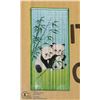 Image 1 : NEW BEADED CURTAIN / WALL HANGING WITH 2 PANDAS &