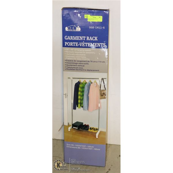 NEW "HOME MAID BRAND" GARMENT RACK