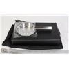 Image 1 : ASH-YH-226 BLACK LEATHER ASHTRAY WITH DRAWER