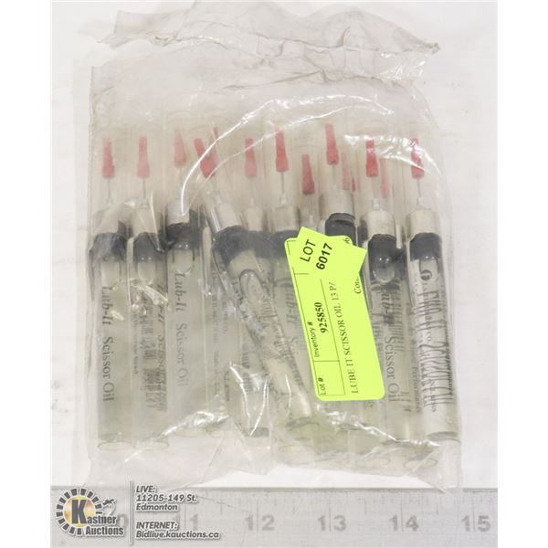 LUBE IT SCISSOR OIL 13 PACK