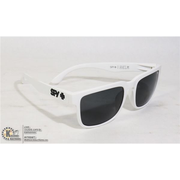 PAIR OF NEW BLACK/WHITE SPY SUNGLASSES