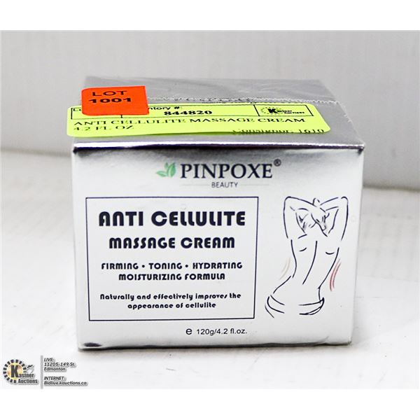 ANTI CELLULITE MASSAGE CREAM 4.2 FL OZ