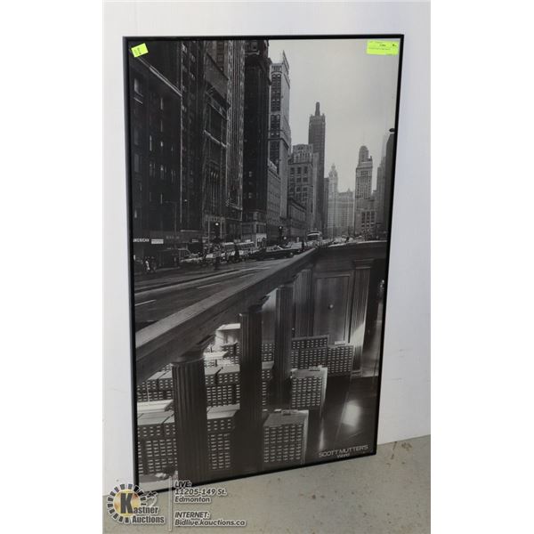 FRAMED NEW YORK PHOTO