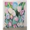 Image 1 : SIGNED ORIGINAL WATERCOLOR: TULIPS