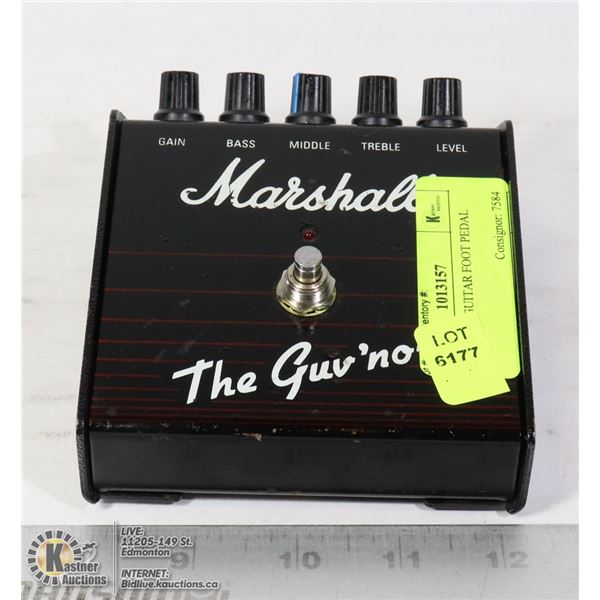 MARSHALL GUITAR FOOT PEDAL
