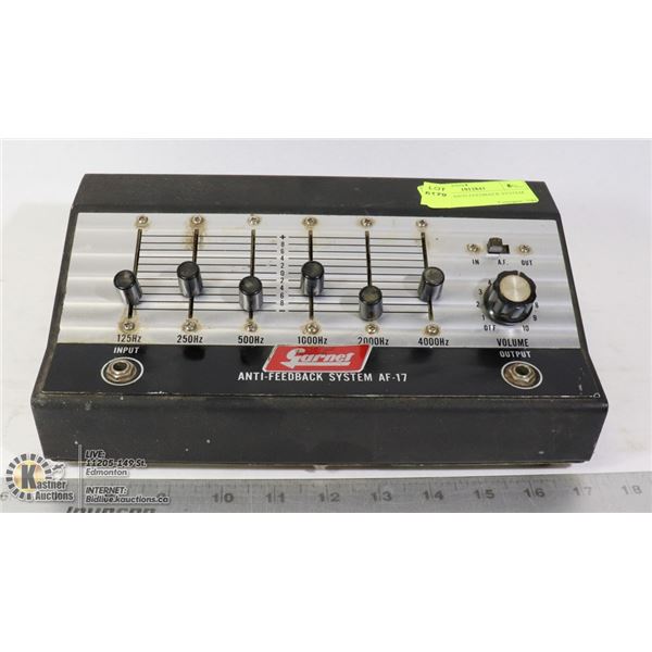 GARNET ANTI-FEEDBACK SYSTEM AF-17