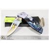 Image 1 : NEW FOLDING KNIFE WITH DEER THEME