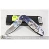 Image 1 : NEW WOLF THEMED FOLDING POCKET KNIFE