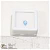 Image 1 : LOT OF 1 BLUE TOPAZ PEAR CUT GEMSTONE