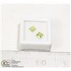 Image 1 : x2 GENUINE PERIDOT PRINCESS CUT GEMSTONES