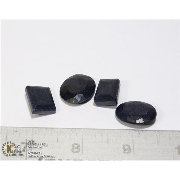 #84-BLUE SAPPHIRE GEMSTONES 92.50ct