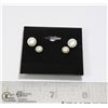 Image 1 : #263-FRESH WATER PEARL STUD EARRINGS 6-7mm