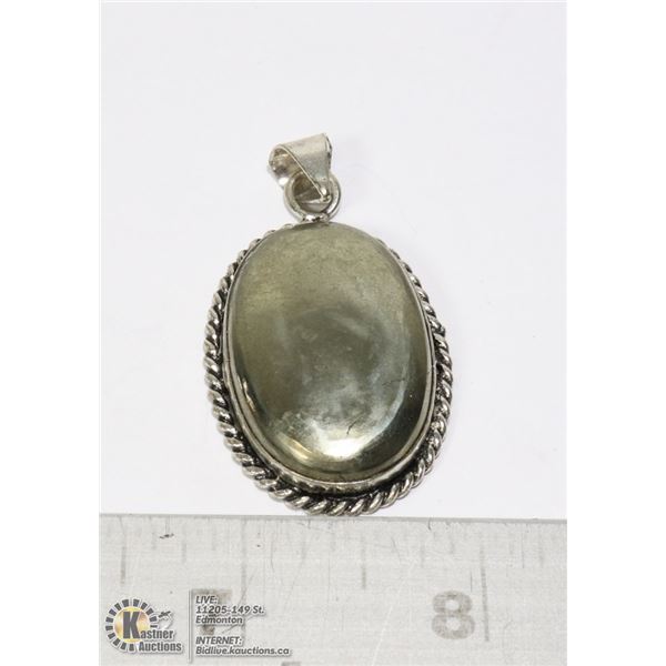 #252-GOLDEN PYRITE PENDANT