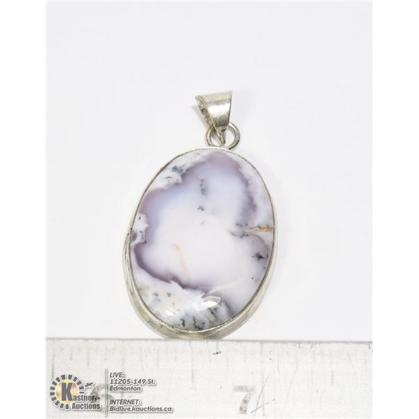 #152-DENTRIC OPAL PENDANT