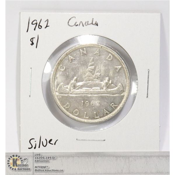 1963 SILVER CANADA $1 DOLLAR COIN