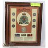 Image 1 : 1973 FRAMED RCMP COLLECTOR COIN SET SILVER $1