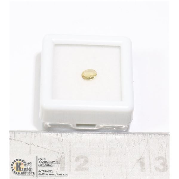 LOT OF 1 GENUINE CITRINE OVAL CUT GEM