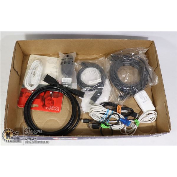 HDMI CORDS & USB CHARGERS