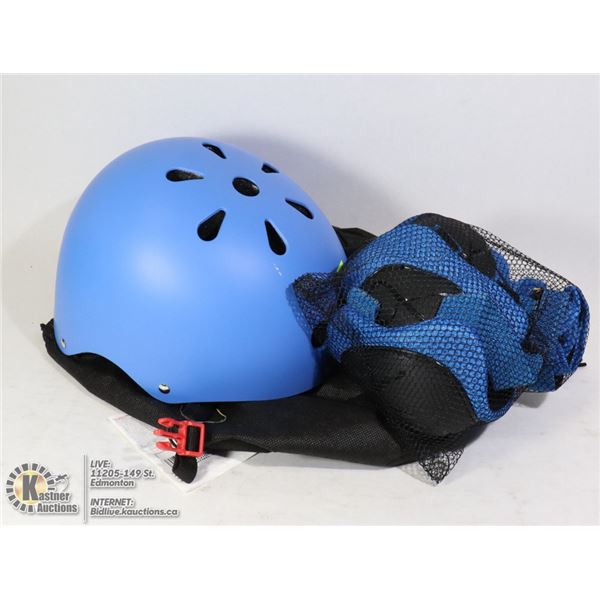 KAMUGO KIDS HELMET AND SAFETY PAD SET