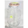 Image 1 : NEW STORE DISPLAY CRACKER BARREL GLASS JAR