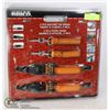 Image 1 : NEW BRICO 4PC TIE DOWN SET 2 RATCHETING & 2 FIXING