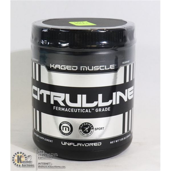 KAGED MUSCLE CITRULLINE DIETARY SUPPLEMENT