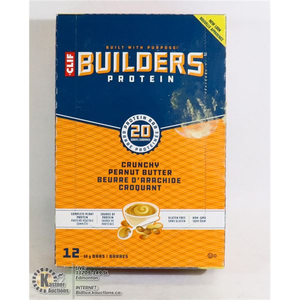 CLIF BUILDERS PROTEIN BARS