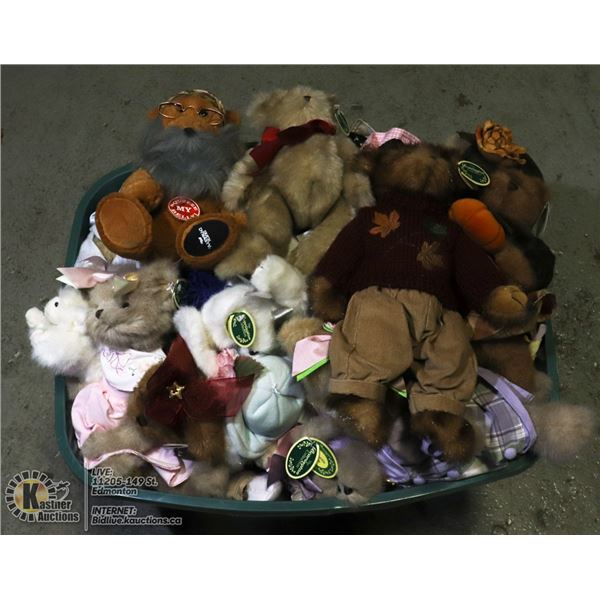 LARGE BOX OF ASSORTED BEARINGTON COLLECTION BEARS