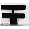 Image 1 : TWO TIER BLACK FELT WATCH / BRACELET DISPLAY